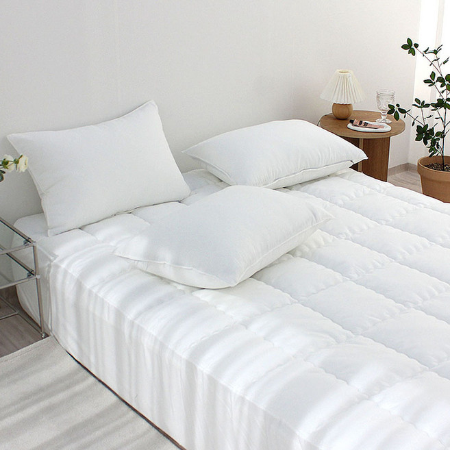 슈에뜨룸 국내 제조 두툼하고 푹신한 토퍼형 매트리스커버