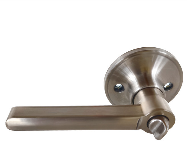 FAULTLESS 加安牌 水平門鎖 60mm 磨砂銀色, 1組