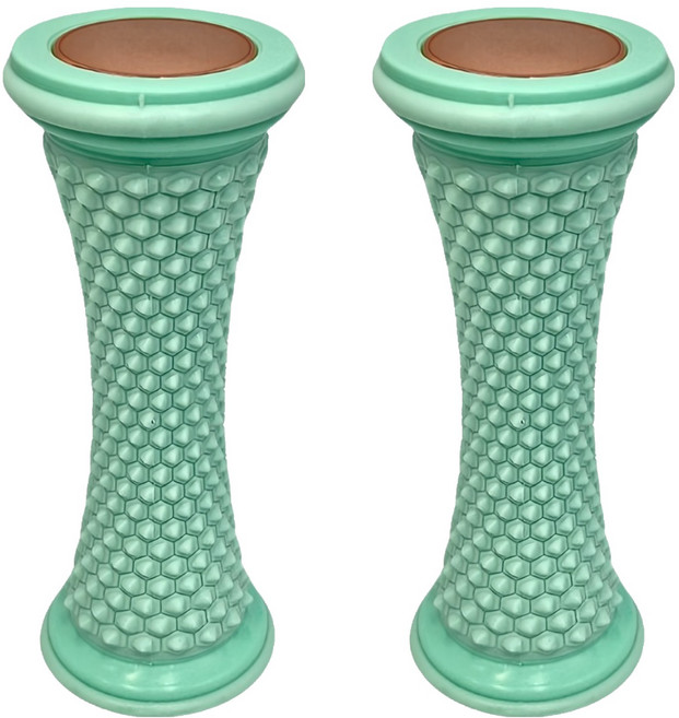 EDISH 足底按摩防滑滾輪 18 x 7.5 x 7.5cm, 顏色隨機, 2個