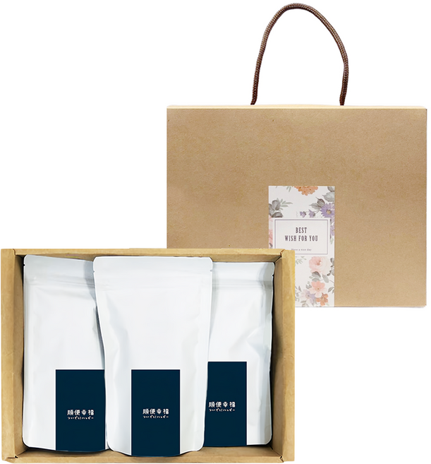 順便幸福 蘋果國寶茶包 禮盒組, 2g, 30包, 1盒