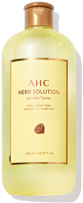 AHC 草本檸檬化妝水, 500ml, 1瓶