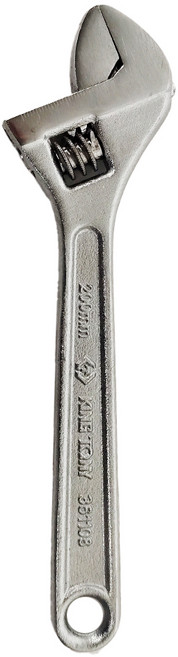 KING TONY 金統立 專業級工具 活動扳手 日式 8 x 200mm KT3611-08R, 1支