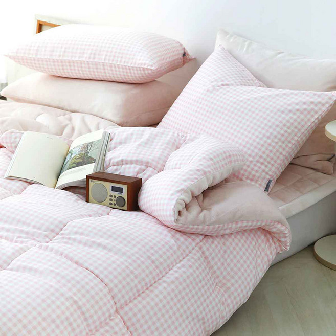 아망떼 허니듀 먼지없는 무소음 장모 극세사 차렵이불