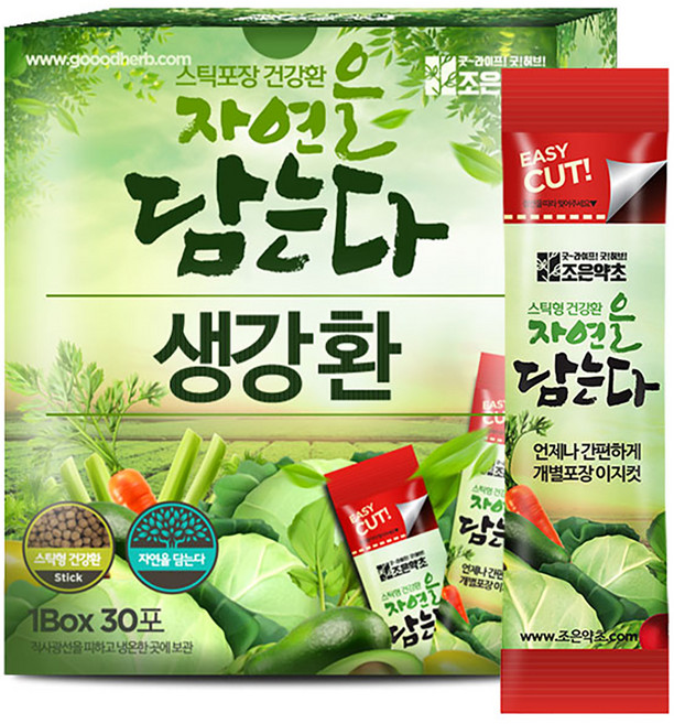 조은약초 생강환 스틱, 3g, 30개