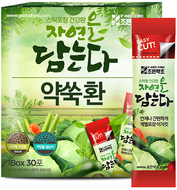 조은약초 약쑥환 스틱, 90g, 1개