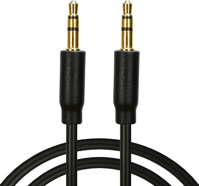 컴길 3.5mm 단자 AUX 스테레오 케이블 3m, 혼합색상, 1개