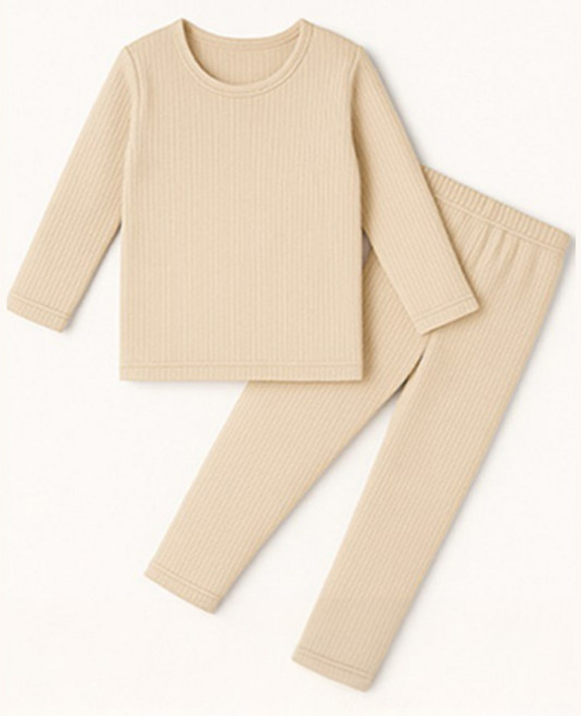 딩동댕키즈 골지 면스판 스트레치 9부 내의 세트