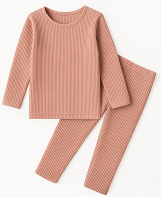 딩동댕키즈 골지 면스판 스트레치 9부 내의 세트