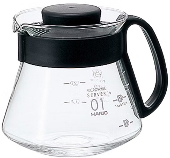HARIO 好璃奧 V60經典36咖啡壺, XVD-36B, 360ml, 1個