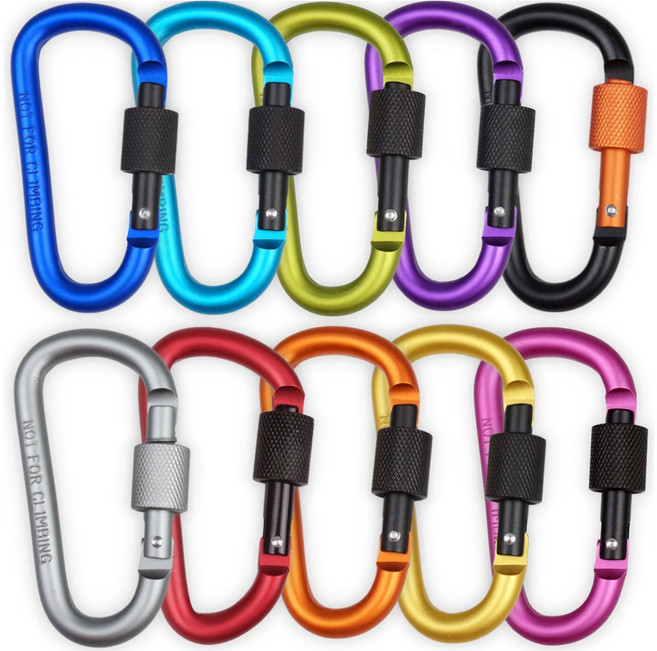 캠루이스 카라비너, 랜덤 발송, 10개