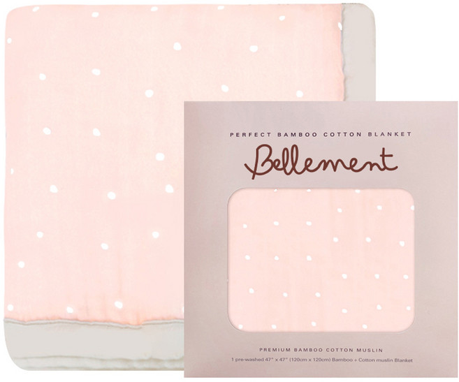 벨몽 8겹 뱀부코튼 사계절 낮잠이불 아기블랭킷 아기이불, 블로썸