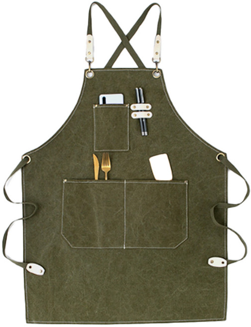 HK 아트보이 앞치마, 카키, 1개