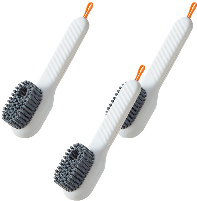 하이제이비 자동세제 다용도 청소 브러쉬, 화이트, 3개