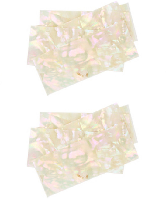 네일스케치 고급 판자개 네일파츠 5개입, 화이트, 2개