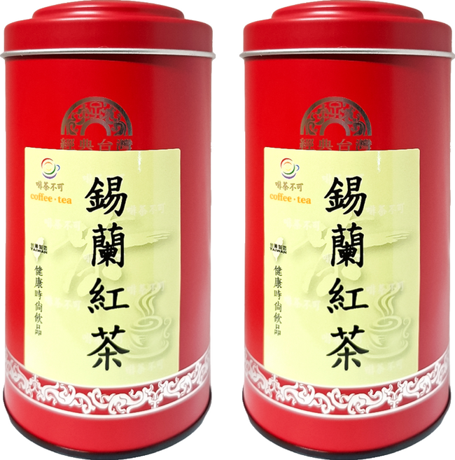啡茶不可 錫蘭紅茶 FOP高山果香紅茶 上班族健康無糖茶飲, 100g, 1入, 2罐