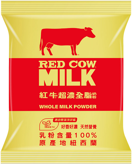 RED COW 紅牛 超濃全脂奶粉, 1kg, 1包