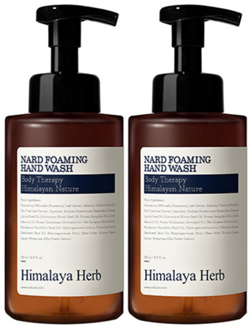 나드 포밍 핸드워시 라벤더머스크, 500ml, 2개