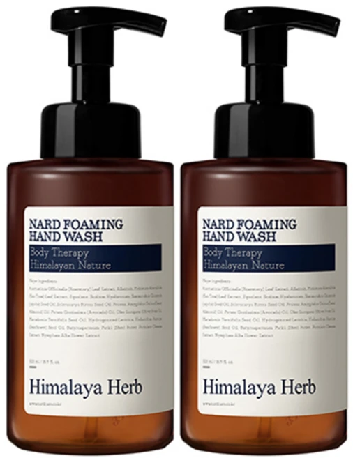 나드 포밍 핸드워시 라벤더머스크, 500ml, 2개 - 쿠팡