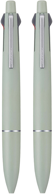 Uni 三菱 JETSTREAM 輕觸感墨水多功能筆 MSXE-LS 0.5mm, 2個, 草綠色