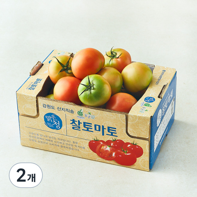 강원 맑은청 찰토마토, 3kg, 2박스