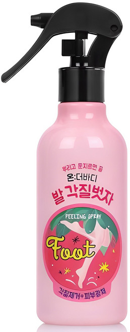 온더바디 코튼풋 발 각질벗자 풋필링 스프레이, 1개입, 1개, 240ml