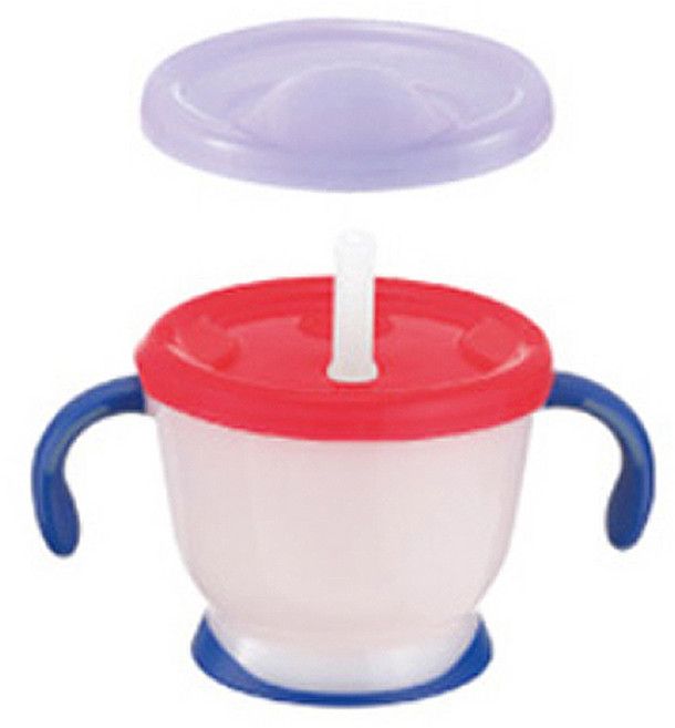 릿첼 AQ 첫걸음 머그 스텝업 빨대컵 세트, 150ml, 1개, 네이비블루