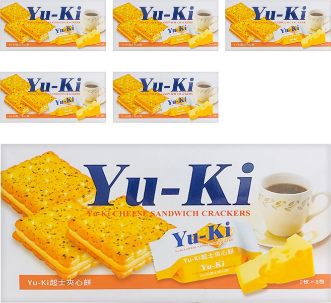 Yu-Ki 起士夾心餅 8入, 150g, 6盒