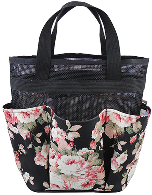 뷰레이터닷컴 뷰티풀 대형 포켓 목욕가방, 블랙