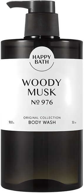 해피바스 오리지널 컬렉션 바디워시 우디 머스크향, 910g, 1개