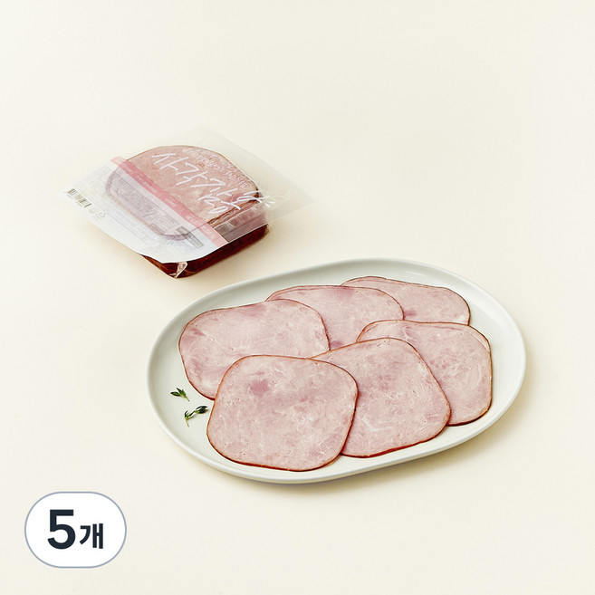 존쿡델리미트 사각 잠봉, 400g, 5개