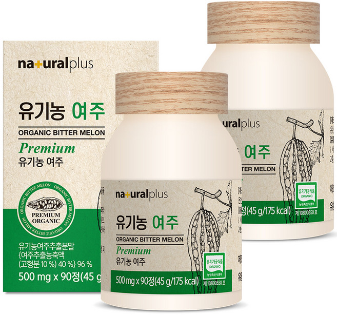 내츄럴플러스 여주 건강식품, 90정, 2개