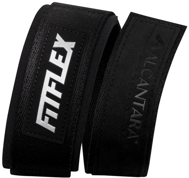 핏플렉스 알칸타라 헬스 스트랩, 프렌치블랙, 1세트