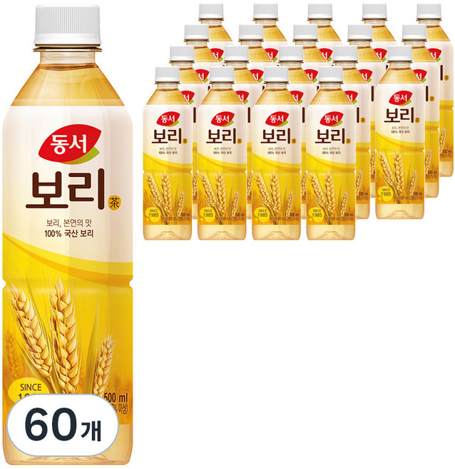 동서 보리차, 500ml, 60개