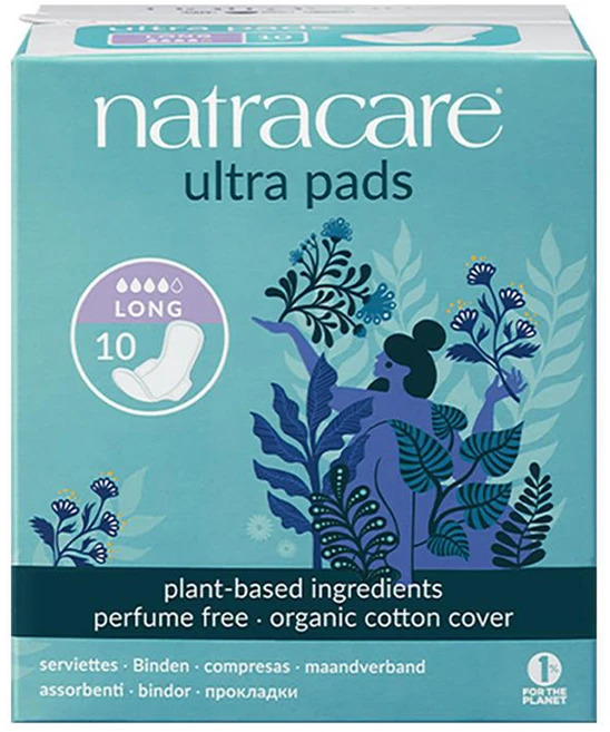 나트라케어 울트라 패드 생리대 날개형 롱, 대형, 10개입, 1개 - 쿠팡