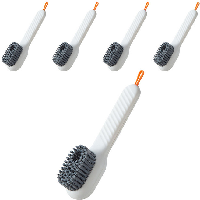 하이제이비 자동세제 다용도 청소 브러쉬, 화이트, 5개