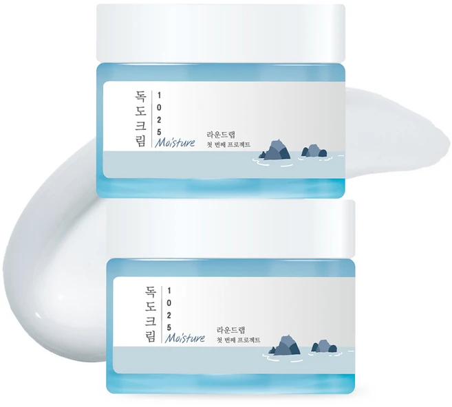 라운드랩 1025 독도 수분 크림, 50ml, 2개 - 쿠팡