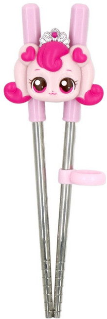 르번 프린세스 캐치티니핑 입체 양손 교정 젓가락, 하츄핑, 1개