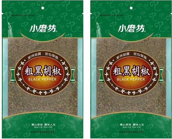 小磨坊 粗黑胡椒, 200g, 2包