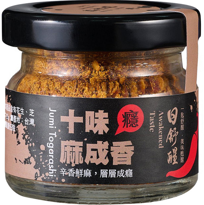 日舒醒 十味麻成香, 25g, 1罐