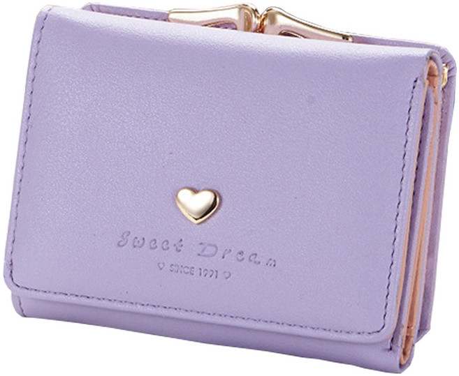 pines 여성용 하트 반지갑