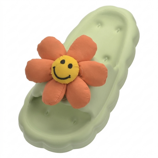 U.SEVEN 女款EVA花朵裝飾DM Sonia拖鞋