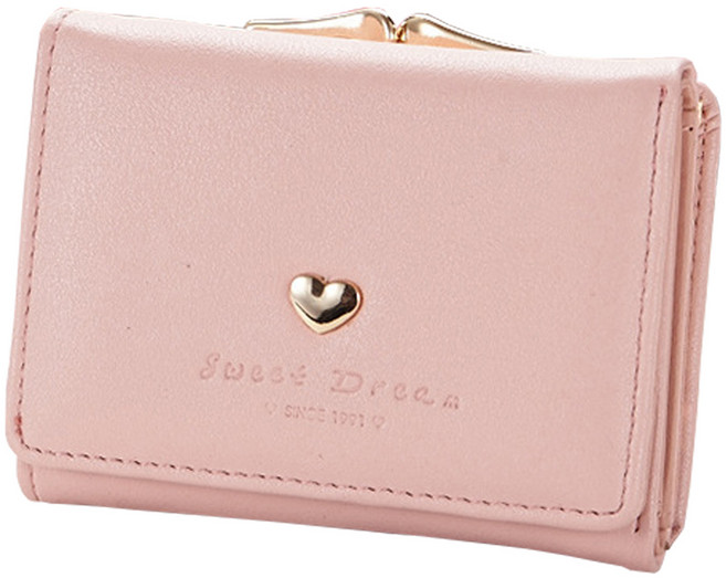 pines 여성용 하트 반지갑