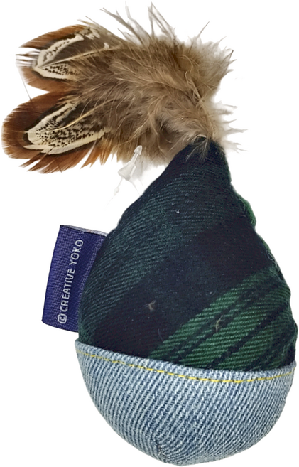 PET PARADISE 寵物天堂 毽子 (帶貓薄荷), 綠色, 1個