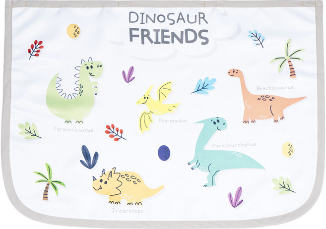 비지엔젤 공룡친구들 자석 암막 햇빛가리개, 1개