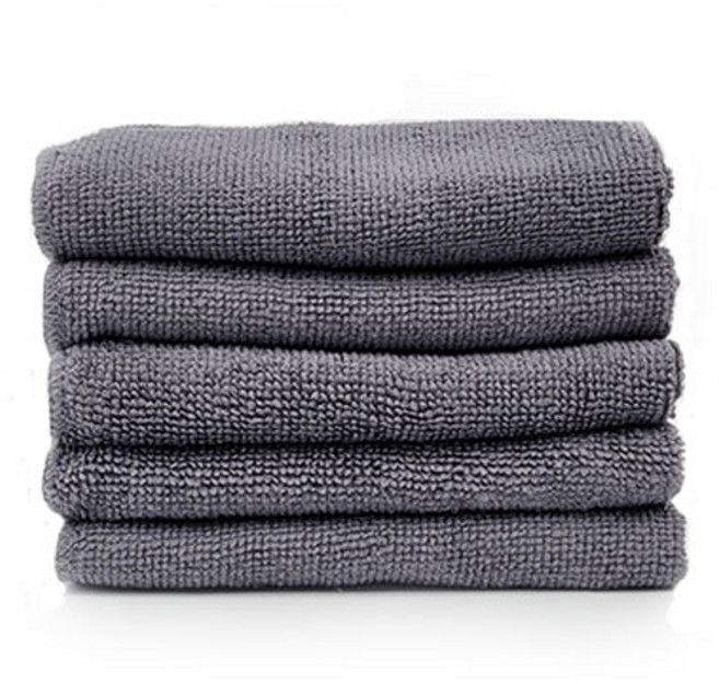 월드크린 고급 경편 극세사 행주 그레이, 5개