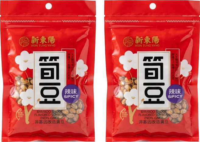 新東陽 辣味筍豆, 150g, 2包