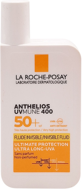 LA ROCHE POSAY 理膚寶水 安得利清爽極效夏卡防曬液 SPF50+ PA++++, 50ml, 1瓶