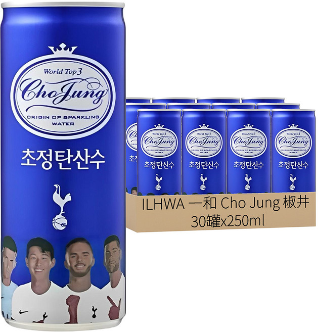 ILHWA 一和 Cho Jung 椒井 氣泡水, 30罐, 250ml