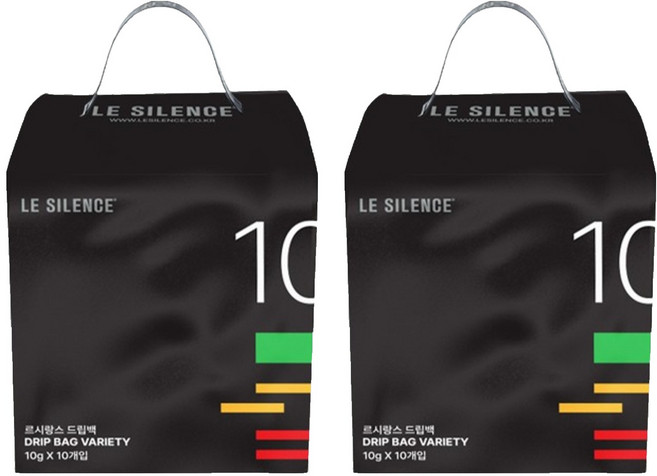 르시랑스 버라이어티 드립백커피 혼합형 10종 세트, 10g, 10개입, 2세트