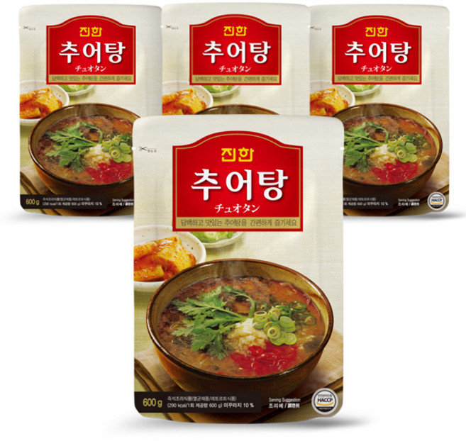 진한식품 진한 추어탕, 600g, 4개